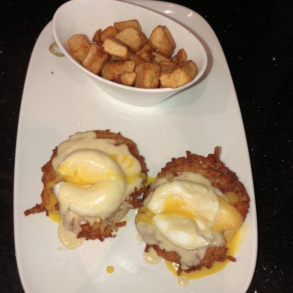 Another Broken Egg Cafe - Hashbrown Benedict - Breakfast & Brunch Near Me - Shenandoah, Texas Another Broken Egg Cafe - Hashbrown Benedict - Breakfast & Brunch Near Me - Shenandoah, Texas