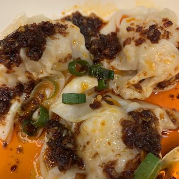 Supreme Dumplings - "Spicy" Shrimp and Pork Wontons - not spicy - Shanghainese Near Me - Bellevue, Washington Supreme Dumplings - "Spicy" Shrimp and Pork Wontons - not spicy - Shanghainese Near Me - Bellevue, Washington
