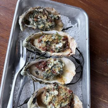 Rocker Oysterfeller's - Rockefeller oysters - Seafood Near Me - Bodega Bay, California Rocker Oysterfeller's - Rockefeller oysters - Seafood Near Me - Bodega Bay, California