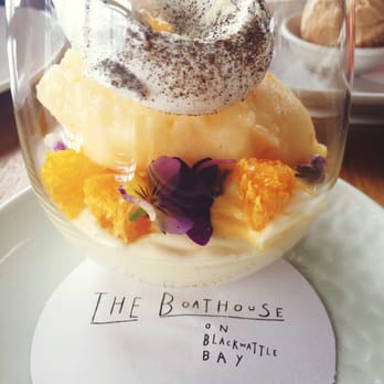The Boathouse on Blackwattle Bay - What a wonderful way to end the meal - Seafood Near Me - Glebe, NSW The Boathouse on Blackwattle Bay - What a wonderful way to end the meal - Seafood Near Me - Glebe, NSW