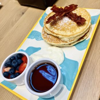 Biscuit Belly - Seaboard Station - Short stack of pancakes - Breakfast & Brunch Near Me - Raleigh, North Carolina