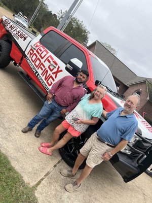 Red Fox Roofing Logo