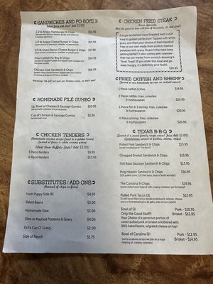 Menu photo 1 Southern Vittles Lake City, CO Menu photo 1 Southern Vittles Lake City, CO