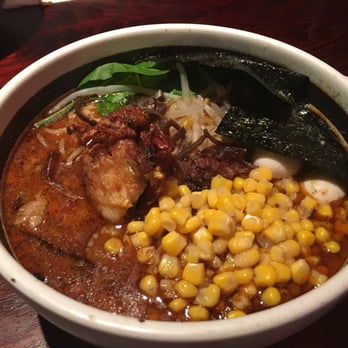 Ramen Parlor - Lobster garlic pork ramen with added corn - Ramen Near Me - San Mateo, California Ramen Parlor - Lobster garlic pork ramen with added corn - Ramen Near Me - San Mateo, California