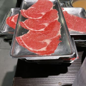 Shabuya - Ordered 2 of each beef cut, max is 8 per table per round - Hot Pot Near Me - Honolulu, Hawaii Shabuya - Ordered 2 of each beef cut, max is 8 per table per round - Hot Pot Near Me - Honolulu, Hawaii
