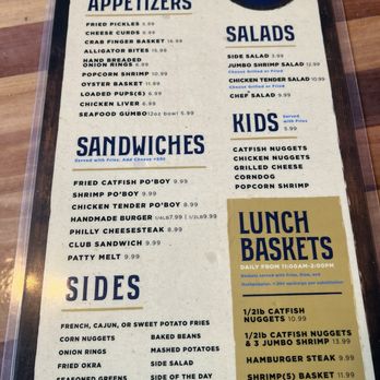 The Ark - Menu - Salad Near Me - Springville, Alabama