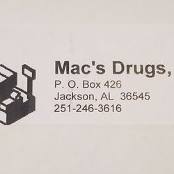 Mac's Drugs - Gotta make a run today!!!