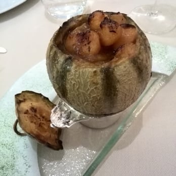 Restaurant Prévot - Melon bouillabaisse - French Near Me - Cavaillon, 84