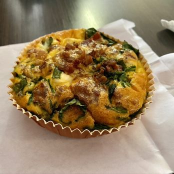 Pink Mocha Cafe - bacon quiche - $5.95 - Coffee & Tea Near Me - Kailua-Kona, Hawaii