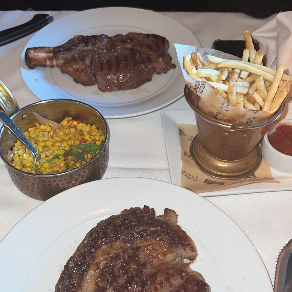 Roots Ocean Prime - Prime cowboy , Dry aged cowboy , pomme frites and roasted corn - Steakhouses Near Me - Princeton, New Jersey Roots Ocean Prime - Prime cowboy , Dry aged cowboy , pomme frites and roasted corn - Steakhouses Near Me - Princeton, New Jersey