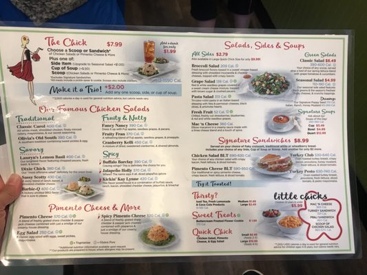 Menu photo 7 Chicken Salad Chick - Corporate Office Atlanta, GA Menu photo 7 Chicken Salad Chick - Corporate Office Atlanta, GA