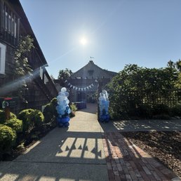 Entry to the courtyard