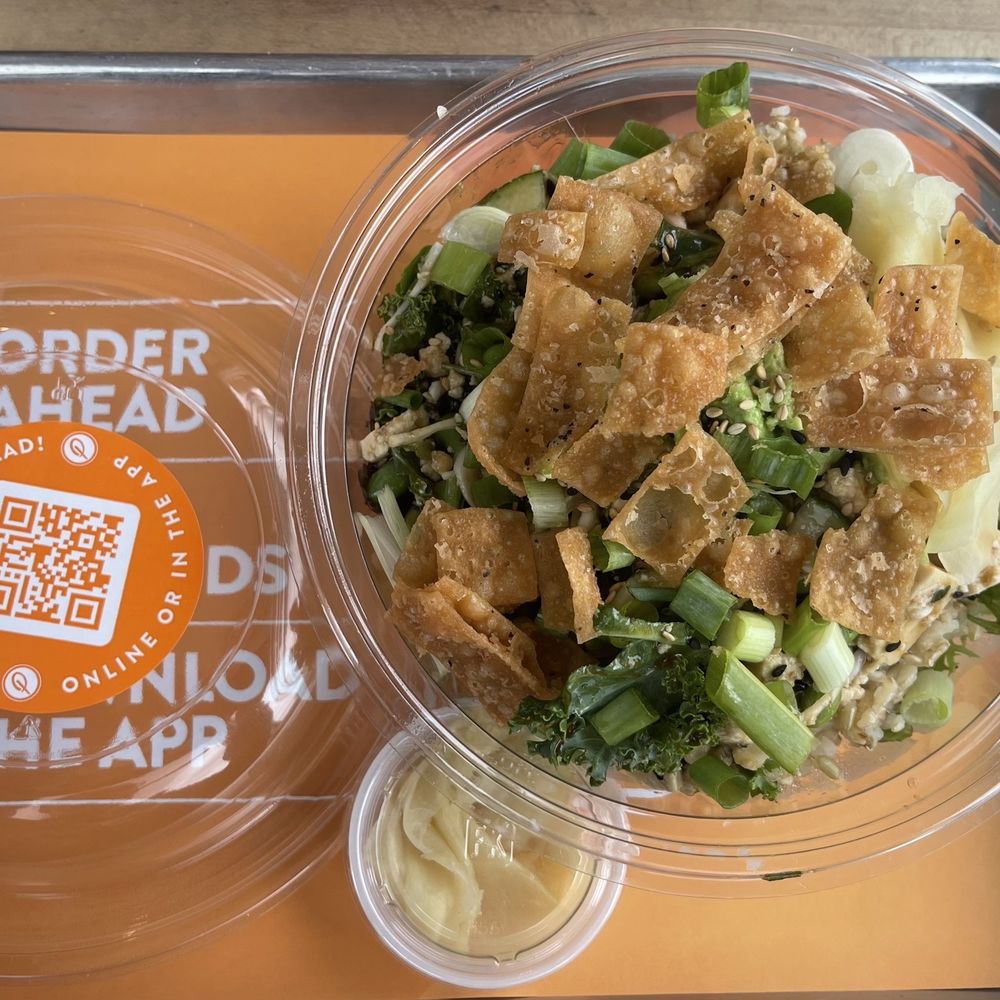 Pokeworks - Sweet Shoyu Tofu - w/ side of pickled ginger- 7/10 - Poke Near Me - Knoxville, Tennessee