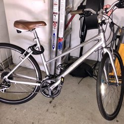 Sutter Street Cruisers - This is the bike before we started.