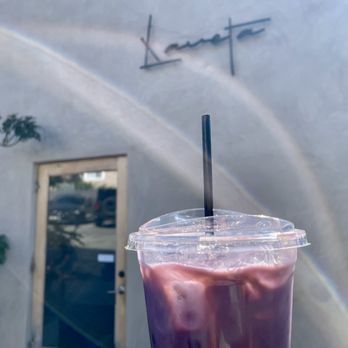 Laveta - Ube latte - Coffee & Tea Near Me - Los Angeles, California Laveta - Ube latte - Coffee & Tea Near Me - Los Angeles, California