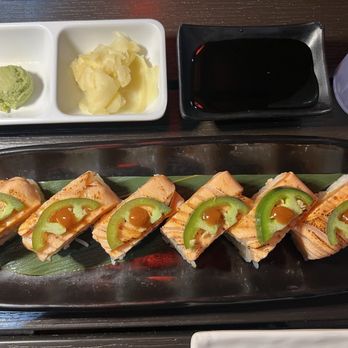 Mikomi Sushi Monrovia - FIERY SALMON BATTERA_ - Sushi Bars Near Me - Monrovia, California Mikomi Sushi Monrovia - FIERY SALMON BATTERA_ - Sushi Bars Near Me - Monrovia, California
