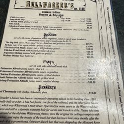 Current menu