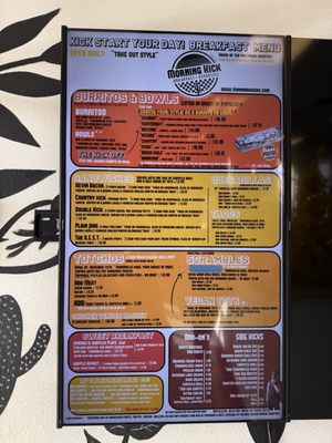 Menu photo 1 Morning Kick Gilbert, AZ