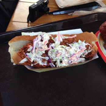 Fairfax Fare - Pulled pork and coleslaw hot dog no side - Barbeque Near Me - Lake Buena Vista, Florida
