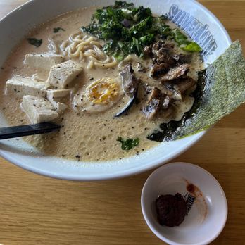 Silverlake Ramen - Garlic Truffle with hot Chili - Ramen Near Me - Rancho Cucamonga, California