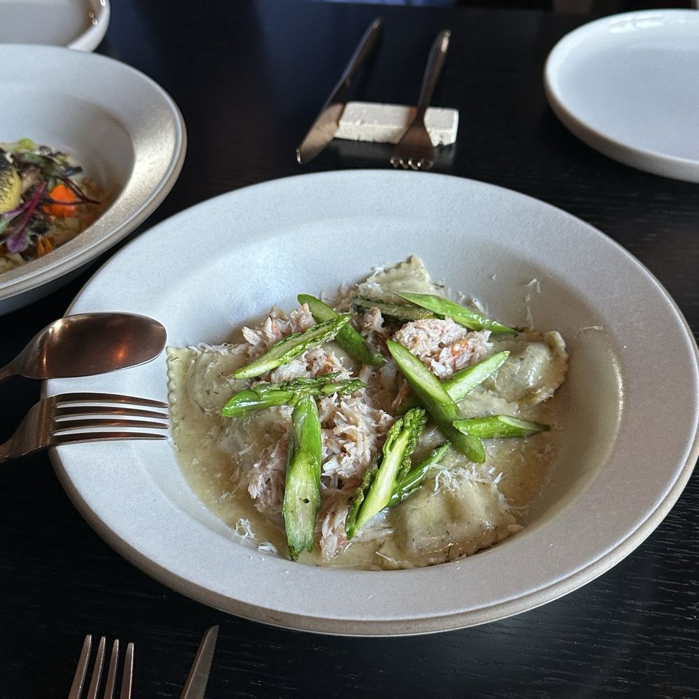 Lele Kitchen - Crab, asparagus, & lemon ravioli, $36 - Wine Bars Near Me - Los Gatos, California Lele Kitchen - Crab, asparagus, & lemon ravioli, $36 - Wine Bars Near Me - Los Gatos, California
