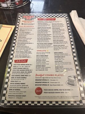Menu photo 1 Vickery Cafe Fort Worth, TX