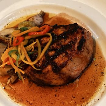 Commander's Palace - Sticky Date & Root Beer Glazed Double Cut Pork Chop - Cajun/Creole Near Me - New Orleans, Louisiana Commander's Palace - Sticky Date & Root Beer Glazed Double Cut Pork Chop - Cajun/Creole Near Me - New Orleans, Louisiana