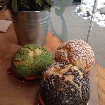Bibble & Sip - Green tea, Sesame and Earl Grey Tea puffs! - Coffee & Tea Near Me - New York, New York