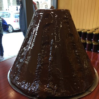 Rausch Schokoladenhaus - An "active" volcano crafted ENTIRELY OF CHOCOLATE! See the bubbling top? - Chocolatiers & Shops Near Me - Berlin, BE Rausch Schokoladenhaus - An "active" volcano crafted ENTIRELY OF CHOCOLATE! See the bubbling top? - Chocolatiers & Shops Near Me - Berlin, BE