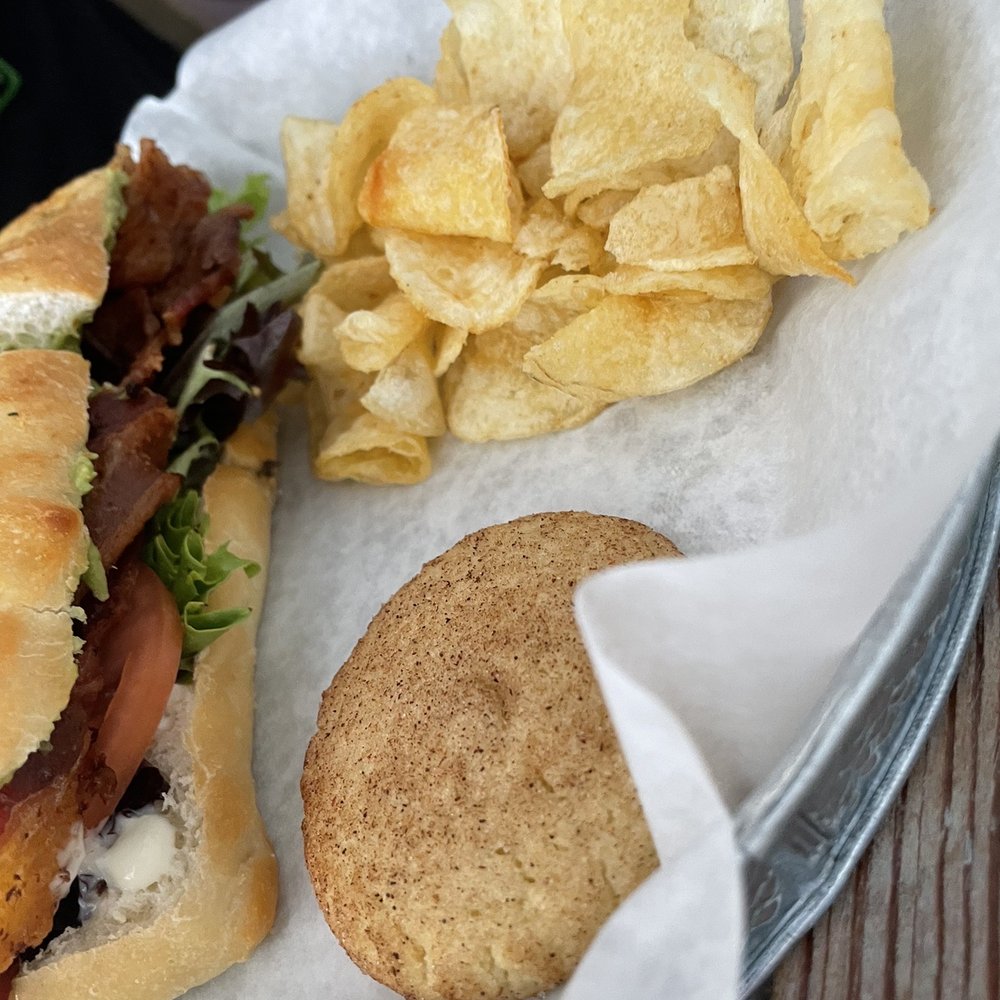 Hatch Bakery And Cafe - ABLT Sandwich Combo, chips, snickerdoodle cookie - Bakeries Near Me - Bulverde, Texas Hatch Bakery And Cafe - ABLT Sandwich Combo, chips, snickerdoodle cookie - Bakeries Near Me - Bulverde, Texas
