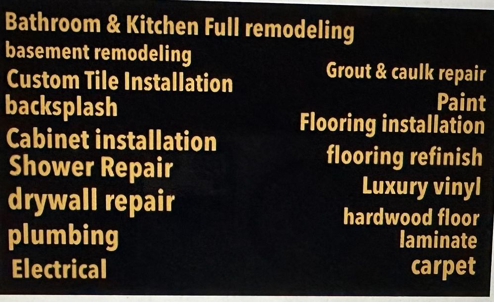 Slide of Prestige tile and bath