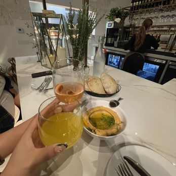Ammatoli - Spicy Hummus (side order) - Mediterranean Near Me - Long Beach, California