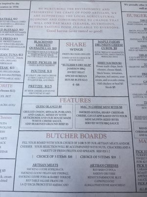 Menu photo 6 The Butcher’s Tap Chicago, IL Menu photo 6 The Butcher’s Tap Chicago, IL