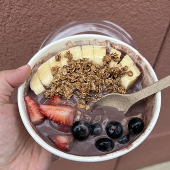 Pressed Juicery - Original Acai Bowl (Pre-order, Partially eaten) - Juice Bars & Smoothies Near Me - Spring, Texas