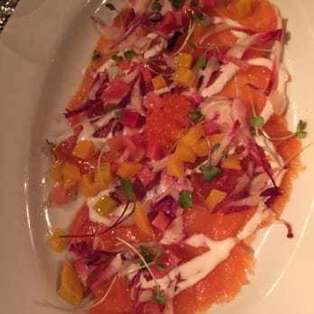 Foreign Cinema - Salmon appetizer - Breakfast & Brunch Near Me - San Francisco, California Foreign Cinema - Salmon appetizer - Breakfast & Brunch Near Me - San Francisco, California