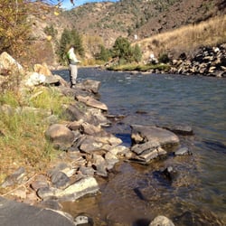 Colorado Trout Fisher - Fishin in Golden