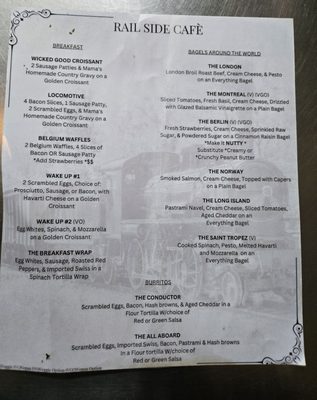 Menu photo 5 Rail Side Cafe San Dimas, CA Menu photo 5 Rail Side Cafe San Dimas, CA