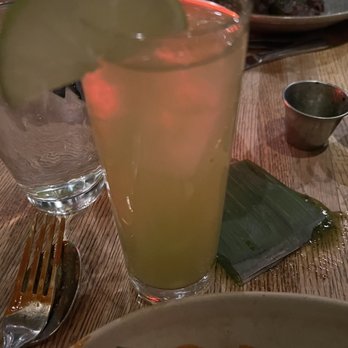 Frontera Grill - This was some kind of daily agua fresca. It was pineapple, cucumber something. It was so beyond delicious I can't even describe it. - Mexican Near Me - Chicago, Illinois