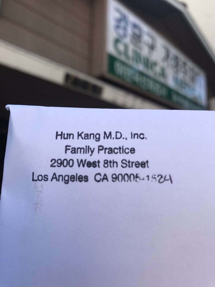 Hun Ku Kang, MD - patient advocate in Los Angeles, CA