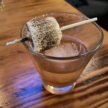 Industry Public House - Toasted Marshmallow Old Fashioned - New American Near Me - Pittsburgh, Pennsylvania