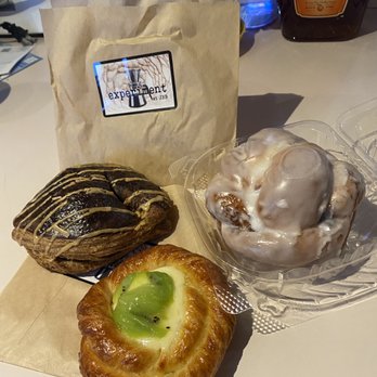 Experiment Coffee and Pastry - Cheese danish, Espresso croissant and cinnamon roll. - Coffee & Tea Near Me - Tempe, Arizona Experiment Coffee and Pastry - Cheese danish, Espresso croissant and cinnamon roll. - Coffee & Tea Near Me - Tempe, Arizona