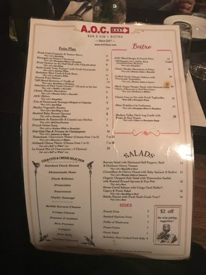 Menu photo 6 AOC East New York, NY