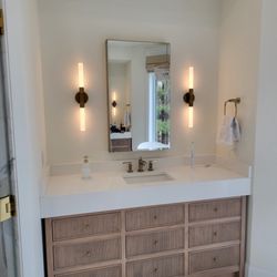 Demo Electrical Services - Bathroom vanity lights Gfci outlet
