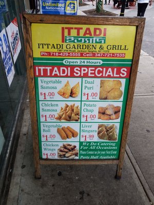 Menu photo 1 Ittadi Garden & Grill Jackson Heights, NY