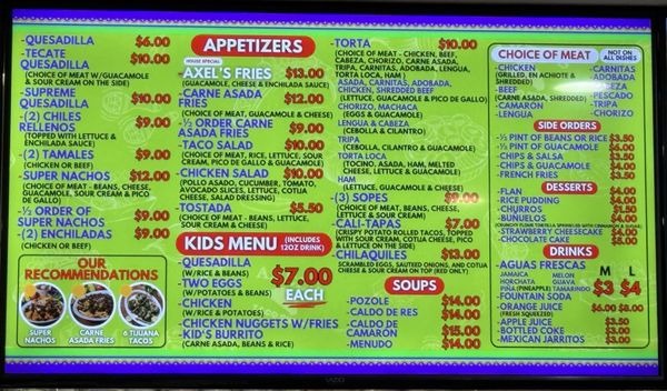Axel’s Taco Shop by null
