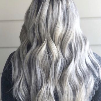 Bolt Collective Salon - Platinum blonde ombré balayage - Hair Salons Near Me - Pleasanton, California