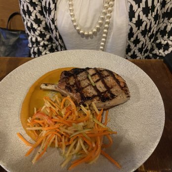 Postal Fish Company - The pork chop. Not always on the menu but nevertheless delicious! - Seafood Near Me - Pittsboro, North Carolina Postal Fish Company - The pork chop. Not always on the menu but nevertheless delicious! - Seafood Near Me - Pittsboro, North Carolina
