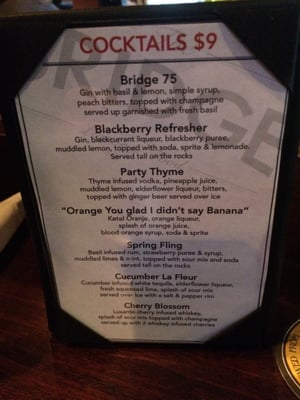 Menu photo 7 The Bridge Seattle, WA