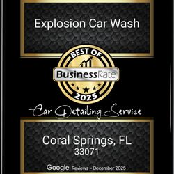 Explosion Car Wash - Proudly servicing Broward County as one of the most prestigious car detailing company