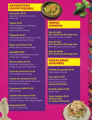 Menu photo 3 Órale Mexico New Paltz, NY Menu photo 3 Órale Mexico New Paltz, NY